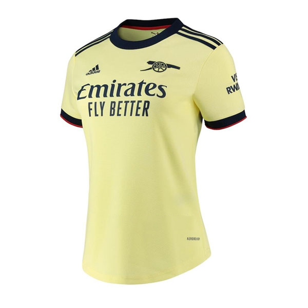 2ª Equipación Camiseta Arsenal Mujer 2021-2022